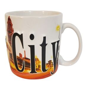 Americaware Kansas City Full Color Relief Jumbo Coffee Mug 18 oz Cup Skyline